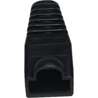 BLACK BOX FMT718 SNAGLESS CABLE BOOT - BLACK, 50-PACK