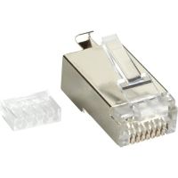 Black Box FMTP6S-50PAK CAT6 Shielded Modular Plug - network connector