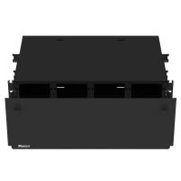 Panduit FRE4UBL Opticom Rack Maintenance Enclosure Black