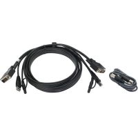 IOGEAR G2L703UTAA3 10 FT. DVI, USB KVM CABLE KIT WITH AUDIO (TAA)