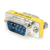 StarTech GC9SM Slimline Serial DB9 Gender Changer - M/M - Serial gender changer - DB-9 (M) to DB-9 (M)