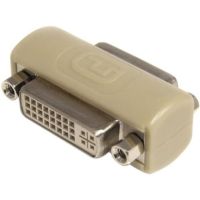 StarTech DVI-I Female to Female Adapter (Beige) - GCDVIIFF