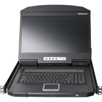 IOGEAR GCL1908WKITU 8-Port 18.5" Widescreen Short Depth LCD KVM Switch