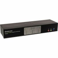 IOGEAR GCMS1922 2-PORT 4K DUAL VIEW DISPLAYPORT MATRIX KVM WITH USB/AUDIO/MOUSE CROSSOVER SWITCH