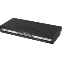 IOGEAR GCS1214TAA4C 4-PORT SINGLE VIEW DVI PP4.0 SECURE KVM SWITCH W/AUDIO AND CAC SUPPORTS. TAA COM