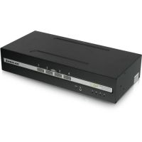 IOGEAR GCS1424TAA4-UN 4-PORT DUAL VIEW SECURE KVM SWITCH W/DISPLAYPORT/HDMI AND AUDIO SUPPORT