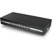 IOGEAR GCS1428TAA4C 8-PORT DUAL VIEW DISPLAYPORT PP4.0 SECURE KVM SWITCH W/AUDIO, CAC, TAA