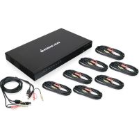 IOGEAR GCS1808HKITU 8-Port USB HDMI KVMP Switch with USB Cable Sets (TAA Compliant)