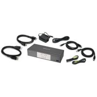 IOGEAR GCS1902 2-Port DisplayPort KVMP Switch with USB 3.0 Hub (TAA Compliant)