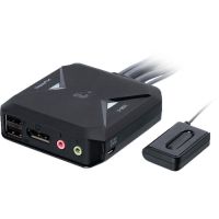 IOGEAR GCS82DPC 2-PORT 4K KVM SWITCH WITH DISPLAYPORT, USB-C AND AUDIO