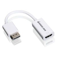 IOGEAR GDPHDW6 DisplayPort to HDMI Adapter Cable