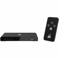 IOGEAR GHDSW4K3 HDMI 3-PORT TRUE 4K@60HZ SWITCH - 3 IN X 1 OUT - HDMI 2.0, AND HDCP 2.2