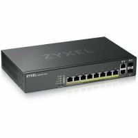 ZyXEL GS2220-10HP 8-Port Gigabit PoE+ Compliant Managed Switch with SFP/RJ45 Combo