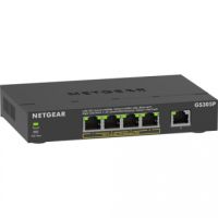 Netgear GS305P 5-Port Gigabit PoE+ Compliant Unmanaged Network Switch