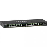 Netgear GS316EP 16-Port Gigabit PoE+ Compliant Unmanaged Switch with SFP