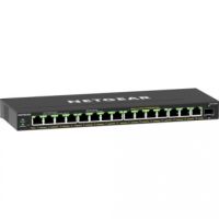 Netgear GS316EPP 16-Port Gigabit PoE+ Compliant Unmanaged Switch with SFP