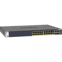 Netgear M4300-28G-PoE+ 26-Port 1G/10G Compliant Managed Network Switch with SFP+ (480W)