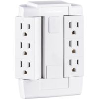 CyberPower GT600P Swivel Wall Tap (White)