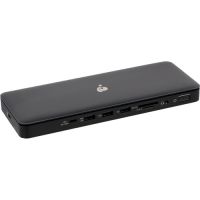 IOGEAR GUD4C8K3 Dock Pro USB4 8K Triple View Docking Station 96W PD 8K HDMI USB-A Gen 2 USB-C Gen 2 Thunderbolt