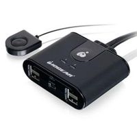 IOGEAR GUS402 2x4 USB 2.0 Peripheral Sharing Switch