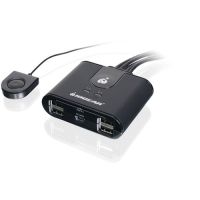 IOGEAR GUS404 4X4 USB  PERIPHERAL SHARING SWITCH
