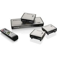IOGEAR GWHDMS52MBK3 LONG RANGE WIRELESS 5X2 HDMI MATRIX PRO WITH 2 ADDITIONAL RECEIVERS TAA COMPLIAN