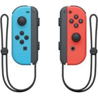 Nintendo HACAJAEAA Joy-Con Controllers (Neon Red/Blue)
