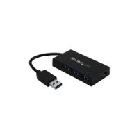 StarTech 4 Port USB 3.0 Hub - USB-A to 3x USB-A and 1x USB-C SuperSpeed 5Gbps - USB Bus Powered - HB30A3A1CFB