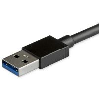 StarTech 4 Port USB 3.0 Hub - 4x USB Type-A 5Gbps with On/Off Port Switches - USB Bus Powered - HB30A4AIB