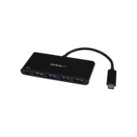 StarTech 4 Port USB C Hub with 4x USB Type-A SuperSpeed 5Gbps - 60W Power Delivery Passthrough - HB30C4AFPD