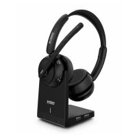 URBAN FACTORY HBV70UF BLUETOOTH 5.2 HEASDET WITH ANC / ENC AND CHARGING STAND