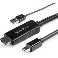 StarTech 10 ft. (3 m) HDMI to DisplayPort Cable - 4K 30Hz - HD2DPMM10