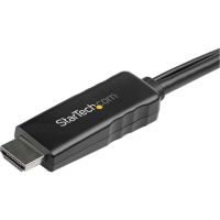 StarTech 6ft HDMI to DisplayPort Cable 4K 30Hz -Active HDMI 1.4 to DP 1.2 Adapter Cable w/ Audio - HD2DPMM6