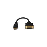 StarTech 8" HDMI to DVI-D Video Cable Adapter - HDMI Male to DVI Female - HDDVIMF8IN