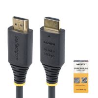 StarTech HDMI2-CABLE-4K60-1M 1M (3.3FT) PREMIUM CERTIFIED HIGH SPEED HDMI CABLE, 4K 60HZ/1440P 144HZ, HDR10/H