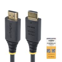StarTech HDMI2-CABLE-4K60-50C 1.6FT (50CM) PREMIUM CERTIFIED HIGH SPEED HDMI CABLE, 4K 60HZ/1440P 144HZ, HDR10