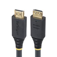 StarTech HDMI2-CABLE-GRIP-20F 20ft (6.1m) High Speed HDMI Cable with Gripping Connectors, 4K 60Hz/1440p 144Hz, 18Gbps, UHD HDMI 2.0 Cord