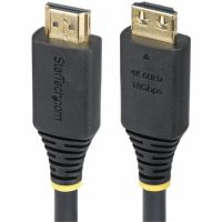 StarTech HDMI2-CABLE-GRIP-8F 8ft (2.4m) High Speed HDMI Cable with Gripping Connectors, 4K 60Hz/1440p 144Hz, 18Gbps, UHD HDMI 2.0 Cord