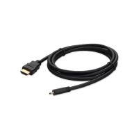 ADDON HDMI2MHDMI3-5PK 5 PACK OF 91.00CM (3.00FT) HDMI MALE TO MICRO-HDMI MALE BLACK ADAPTER CABLE