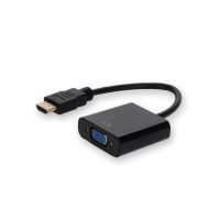 ADDON HDMI2VGAA-5PK 5 PACK OF HDMI MALE TO VGA FEMALE BLACK ADAPTER