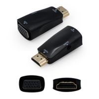 ADDON HDMI2VGAADPT-5PK OF-  LEFT CONNECTOR TYPE HDMI MALE TO  RIGHT CONNECTOR TYPE VGA FEM