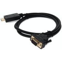 ADDON HDMI2VGAMM6 6FT HDMI 1.3 MALE TO VGA MALE BLACK CABLE FOR RESOLUTION UP TO 1920X1200 (