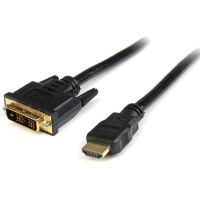 StarTech HDMI Male to DVI-D Male Cable (10', Black) - HDMIDVIMM10