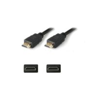 ADDON HDMIHSMM10-5PK OF 3.05M (10.00FT) HDMI 1.4 MALE TO MALE BLACK CABLE