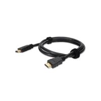 ADDON HDMIHSMM3-5PK 5 PACK OF 91.00CM (3.00FT) HDMI 1.4 MALE TO MALE BLACK CABLE
