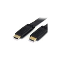 StarTech 15ft Flat High Speed HDMI 1.4 Cable w/Ethernet Ultra HD 4K x2K - HDMIMM15FL