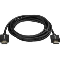 StarTech 6.6ft (2m) HDMI 2.0 Cable, 4K 60Hz High Speed HDMI Cable w/Ethernet, HDR10, UHD HDMI Cord, Gripping - HDMM2MLP