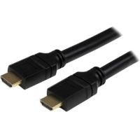 StarTech Plenum-Rated HDMI Male Cable (35', Black) - HDPMM35