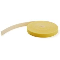 STARTECH HKLP100YW 100FT BULK ROLL OF YELLOW HOOK AND LOOP TAPE 3/4IN (19MM) WIDE - CUT TO NEEDED L