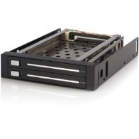 StarTech 3.5" SATA Hot-Swap Backplane Bay for Dual 2.5" HDD - HSB220SAT25B